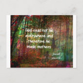 ユダヤの諺 ポストカード (正面)