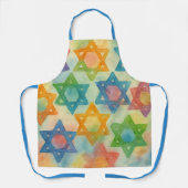 ユダヤの贈り物 – カスタマイズ可能なエプロン – ユダヤの星 エプロン (正面)