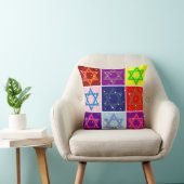 ユダヤの贈り物 – ユダヤの星装飾用クッション – 贈り物 クッション (椅子)