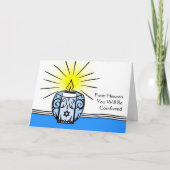 ユダヤをテーマにした悔やみや弔慰from天国 カード (正面)