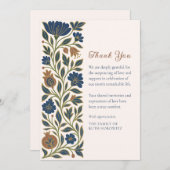 ユダヤインスパイアフローラ悔やみや弔慰シバ葬儀 サンキューカード