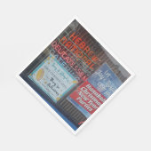 ユダヤパーティー装飾 – ナプキンス – ユダヤ教デリ スタンダードランチョンナプキン (角)