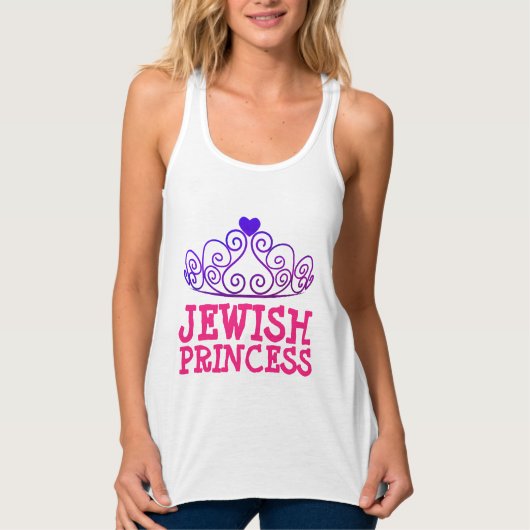 ユダヤプリンセスTシャツ タンクトップ (正面)