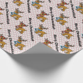 ユダヤ人と異邦人のトナカイの包装紙 ラッピングペーパー (角)