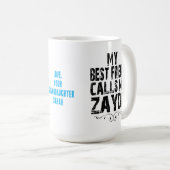 ユダヤ人のおじいちゃん最高の私の友人は私ザイデグランドを呼ぶ コーヒーマグカップ (正面右)