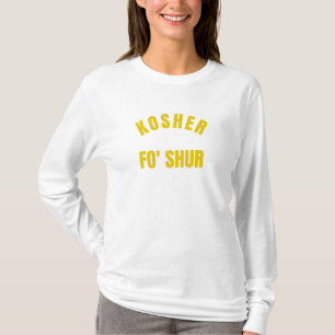 ユダヤ人のカシュルおもしろいトパレーブの聖人 Tシャツ