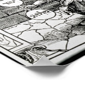 ユダヤ人のカバリストで七世王を保持 ポスター (角)