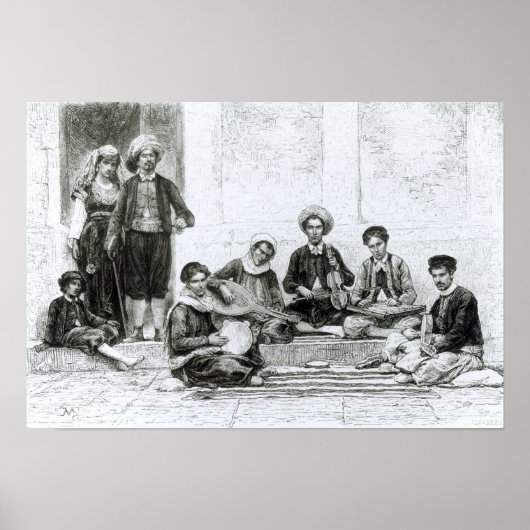 ユダヤ人のコンサート、トレムセン ポスター (正面)