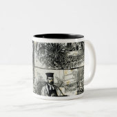 ユダヤ人のシナゴーグのサービス ツートーンマグカップ (正面右)