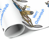 ユダヤ人のトナカイのChrismukkahの包装紙Ver.2 ラッピングペーパー (ロールコーナー)