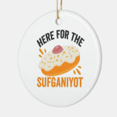 ユダヤ人のハヌカーおもしろいプレゼントはこちら セラミックオーナメント (左)