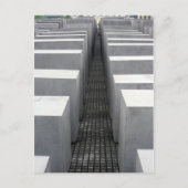 ユダヤ人のホロコースト記念館 ポストカード (正面)