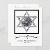 ユダヤ人のメモリカードカード (正面/裏面)