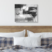 ユダヤ人のユダヤ人とタナクのヨムキプール キャンバスプリント (インサイチュ (寝室))