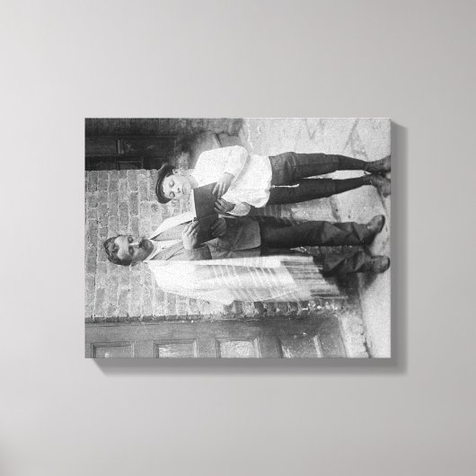 ユダヤ人のユダヤ人とタナクのヨムキプール キャンバスプリント (正面)