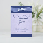 ユダヤ人のリボンの平らなカードありがとう サンキューカード (スタンド正面)