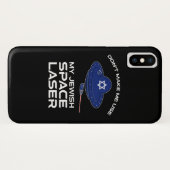 ユダヤ人のレーザーを使わせない宇宙 Case-Mate iPhoneケース (裏面(横))