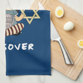 ユダヤ人の休日のお祝い キッチンタオル (四つ折り)