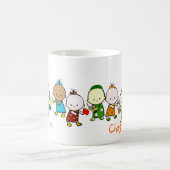 ユダヤ人の休日のベビーのマグ コーヒーマグカップ (中央)