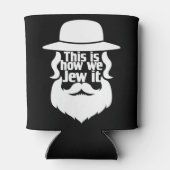 ユダヤ人の休日の贈り物 – これが私たちがユダヤ教の方法である 缶クーラー (裏面)