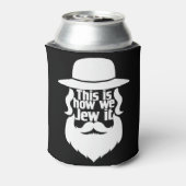 ユダヤ人の休日の贈り物 – これが私たちがユダヤ教の方法である 缶クーラー (缶裏面)