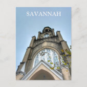 ユダヤ人の会衆ミクヴイスラエル・サバンナ・ジョージア ポストカード (正面)