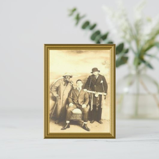 ユダヤ人の古いイメージ ポストカード (スタンド正面)