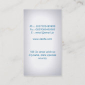 ユダヤ人の名刺 名刺 (裏面)