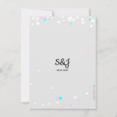 ユダヤ人の命結婚の木 招待状 (裏面)