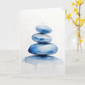 ユダヤ人の哀悼の意 カード (黄色い花)