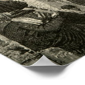 ユダヤ人の嘆きの壁コテルブラクエルサレムヴィンテージ ポスター (角)