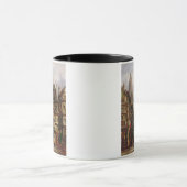 ユダヤ人の四分の一、ブランクフルト1877年の眺め(油 マグカップ (中央)