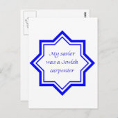 ユダヤ人の大工 ポストカード (正面/裏面)