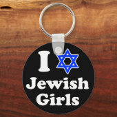 ユダヤ人の女の子が大好き キーホルダー (正面)