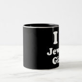 ユダヤ人の女の子が大好き ツートーンマグカップ (中央)
