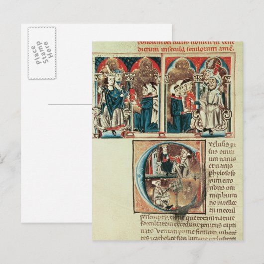 ユダヤ人の学者 ポストカード (正面/裏面)