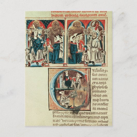 ユダヤ人の学者 ポストカード (正面)