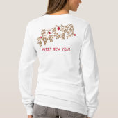 ユダヤ人の新年の挨拶 Tシャツ (裏面)