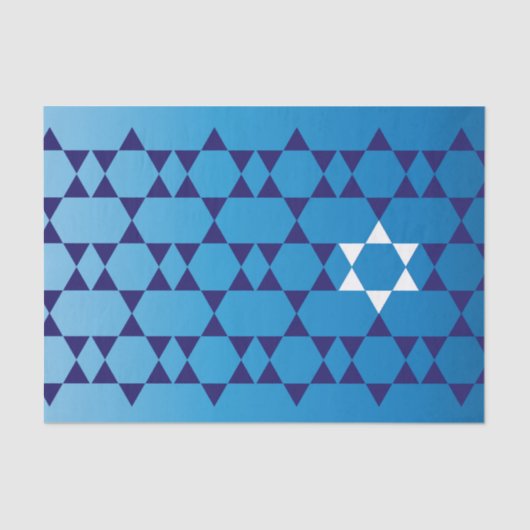 ユダヤ人の星のティッシュペーパー 薄葉紙 (正面)