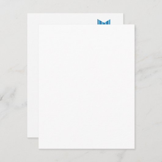 ユダヤ人の星のデイヴィッドの双生児のバーの（ユダヤ教の）バル・ミツバーの方向カード エンクロージャーカード (正面/裏面)