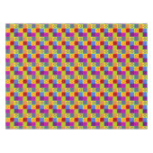 ユダヤ人の星 – タブレクロスカラフル – ユダヤの星 テーブルクロス (正面(横))