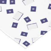 ユダヤ人の本-トーラ-模様 ショートテーブルランナー (コーナー)