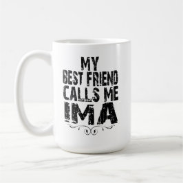 ユダヤ人の母IMA友最高の人愛の娘の息子Mug コーヒーマグカップ