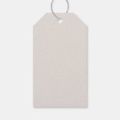 ユダヤ人の男性のワインを飲む(Olga Boznanska) ギフトタグ (裏面)