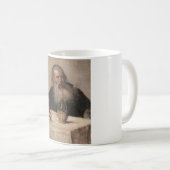 ユダヤ人の男性のワインを飲む(Olga Boznanska) コーヒーマグカップ (正面右)