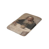 ユダヤ人の男性のワインを飲む(Olga Boznanska) バスマット (アングル)