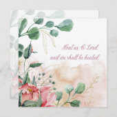 ユダヤ人の病気治癒祈りの言葉 (正面/裏面)