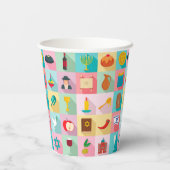 ユダヤ人の紙カップ – ユダヤ人のお祝いギフト 紙コップ (裏面)