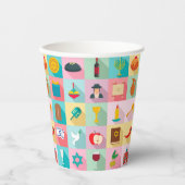 ユダヤ人の紙カップ – ユダヤ人のお祝いギフト 紙コップ (正面)