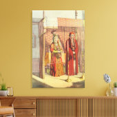 ユダヤ人の結婚，チャールズ・パーソンズによって刻印， 18 キャンバスプリント (インサイチュ (リビング))